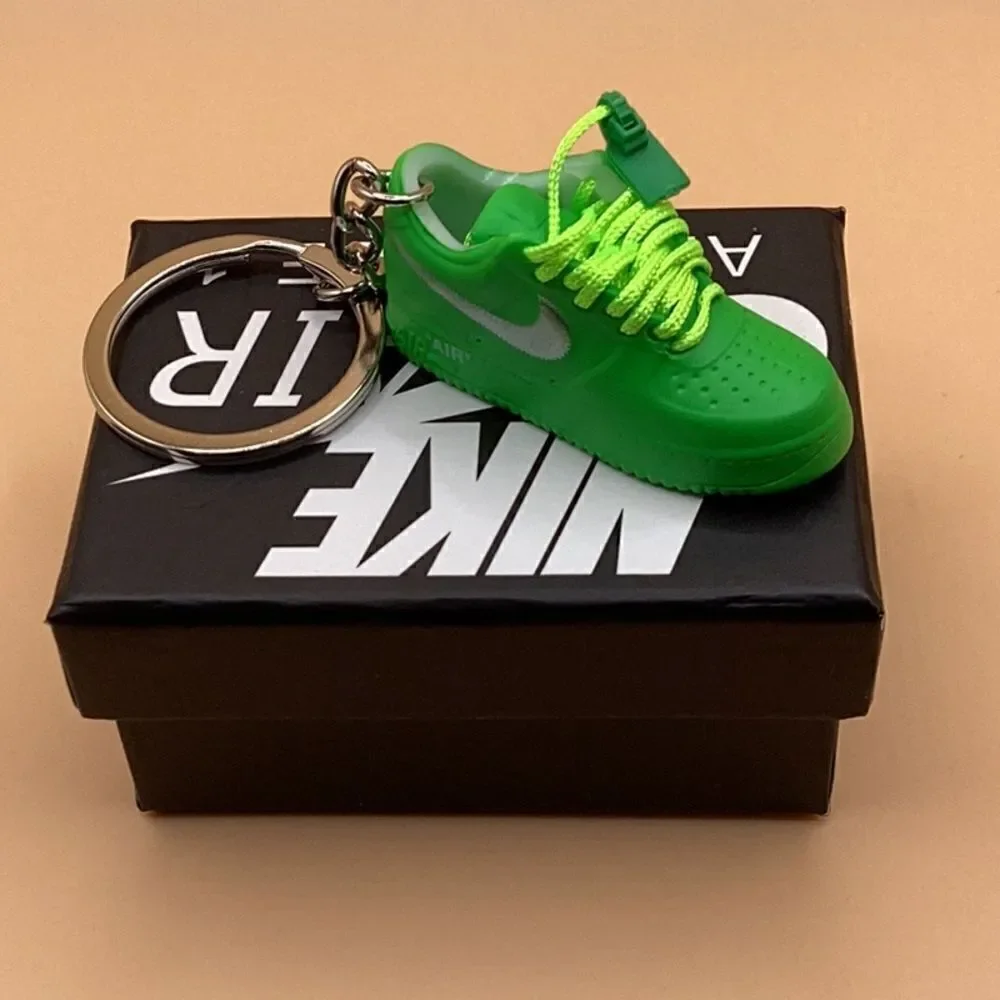 Nike 3d keychain shoes W/Box & Bag